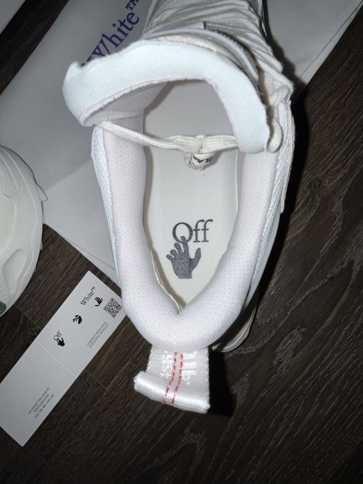 Off white ODSY 1000! Piele naturala! + ACCESORII