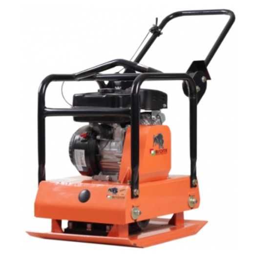 Виброплоча BISONTE PC100-H, Honda GX160, 5.5 к.с., 20 kN 102кг.