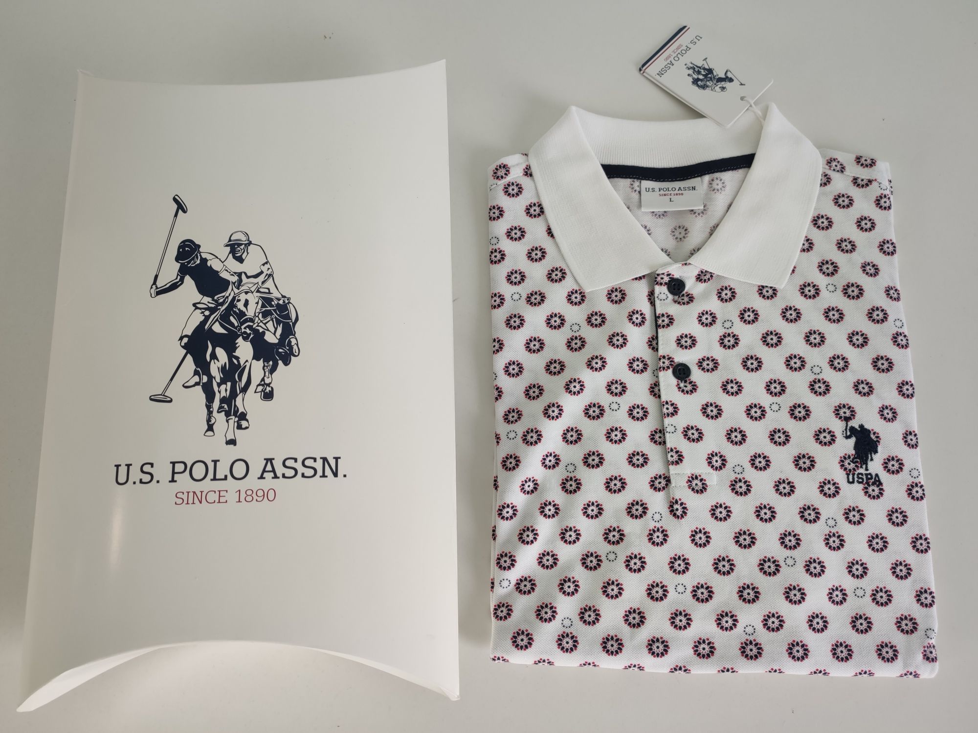 Разпродажба U.S. Polo Assn. Тениски с яка М
