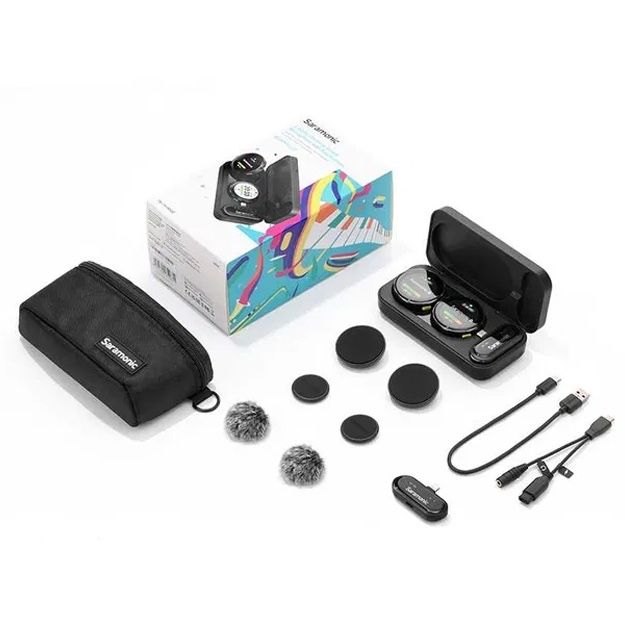 SARAMONIC BLINK U2 MIKROFON sotiladi holati ideal!