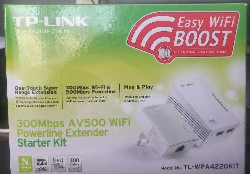 TP-LINK WPA4220KIT,усилитель сигнала.Б/у.