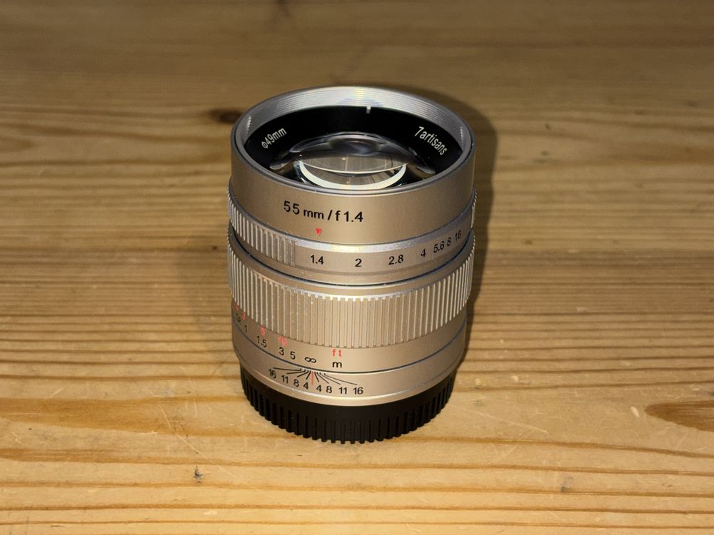7Artisans 55mm f:1.4 MFT