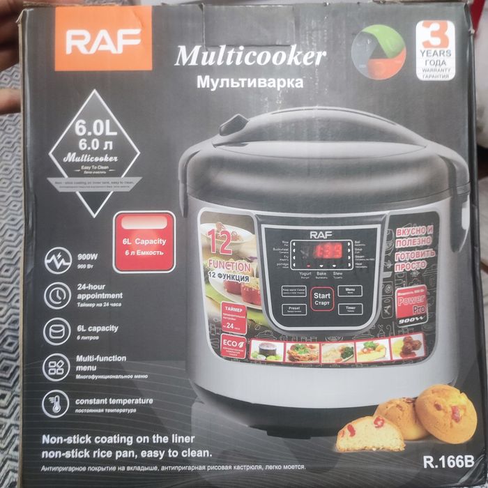 Мультиварка RAF 6 литра