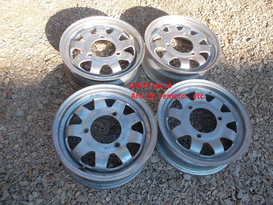 Janta  Aro  10 , Dacia  pe 14  in 6  prezoane  si 3, epoca