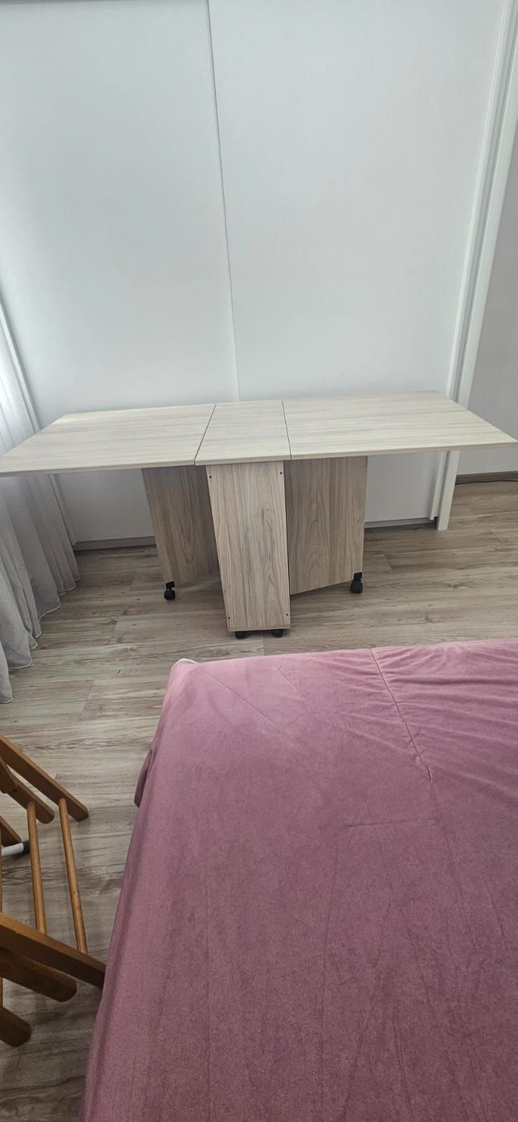 Masa pliabila/extensibila + 3 scaune