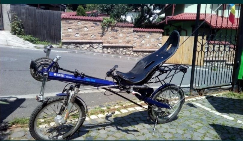 bicicleta recumbent olandeza (orizontala) Sinner