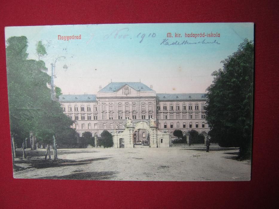 Ilustrata veche/Carte Postala/ORADEA/Scoala de subofiteri.1910.