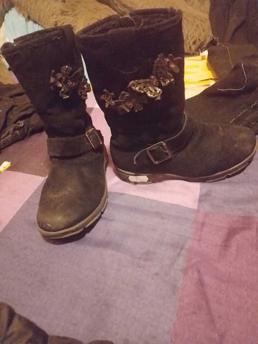Cizme fetite 4-5 ani marimea 26