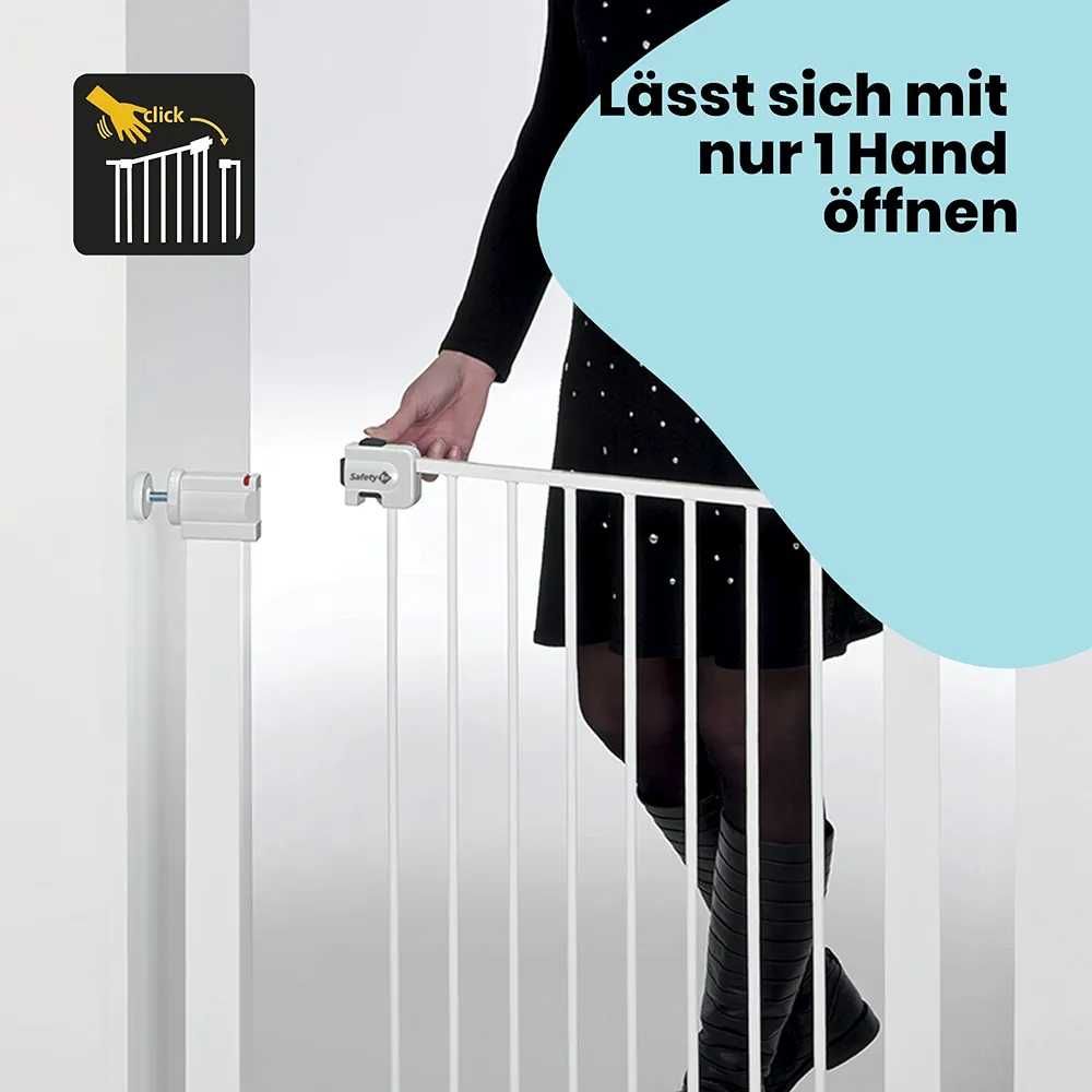 Предпазн преграда за врати и стълбища 73-80 см, не се изисква пробиван