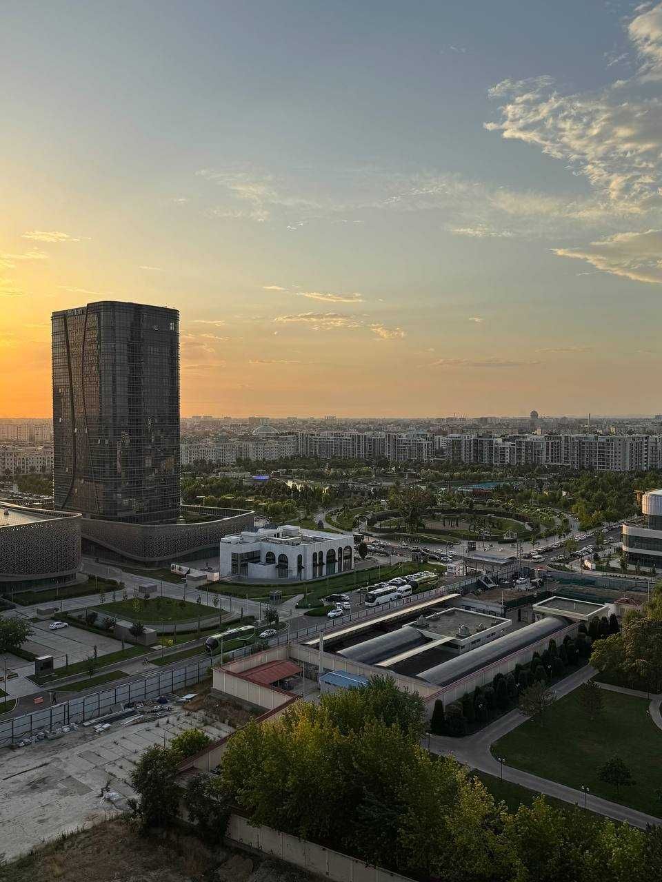 Ташкент Сити Nest One 2-комн 12/51 58 м² евроремонт вид на парк