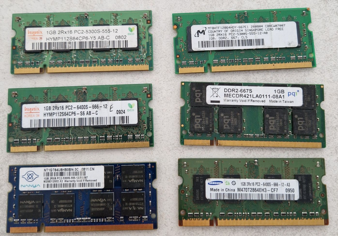 Memorii RAM DD2 1GB