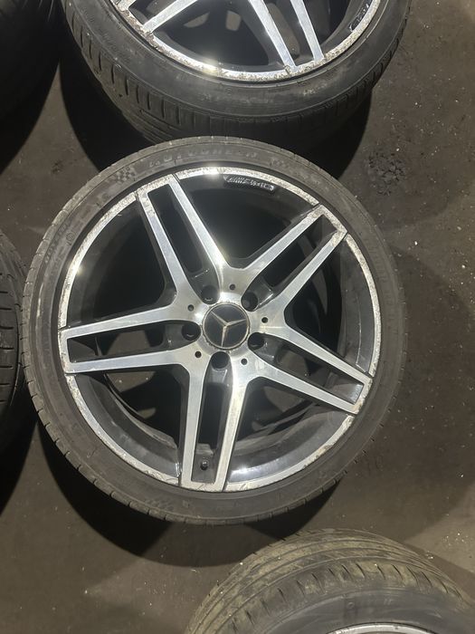 SET ROTI R18 • AMG • COMPLETE Jante ORIGINALE + anvelope w204 w212 ETC