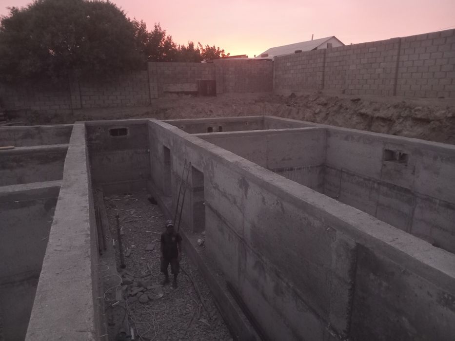 Фундамент куямыз, келисимди багада.