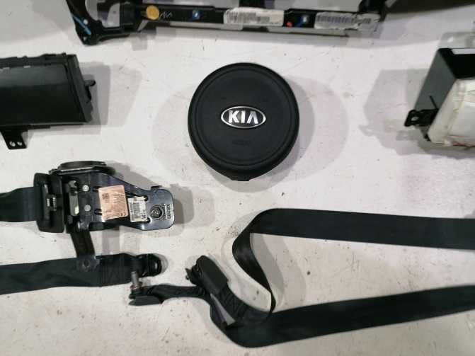KIA Optima kit airbag - plansa de bord - set centuri de siguranta