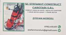 Carotare beton , gauri hota ,gauri centrale termice
