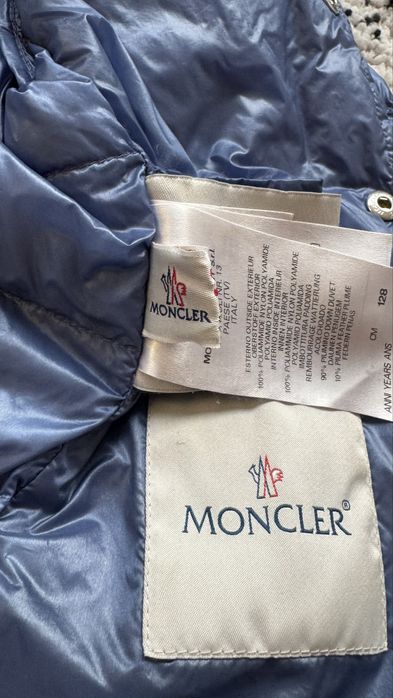 Детско пухено яке Moncler размер 128