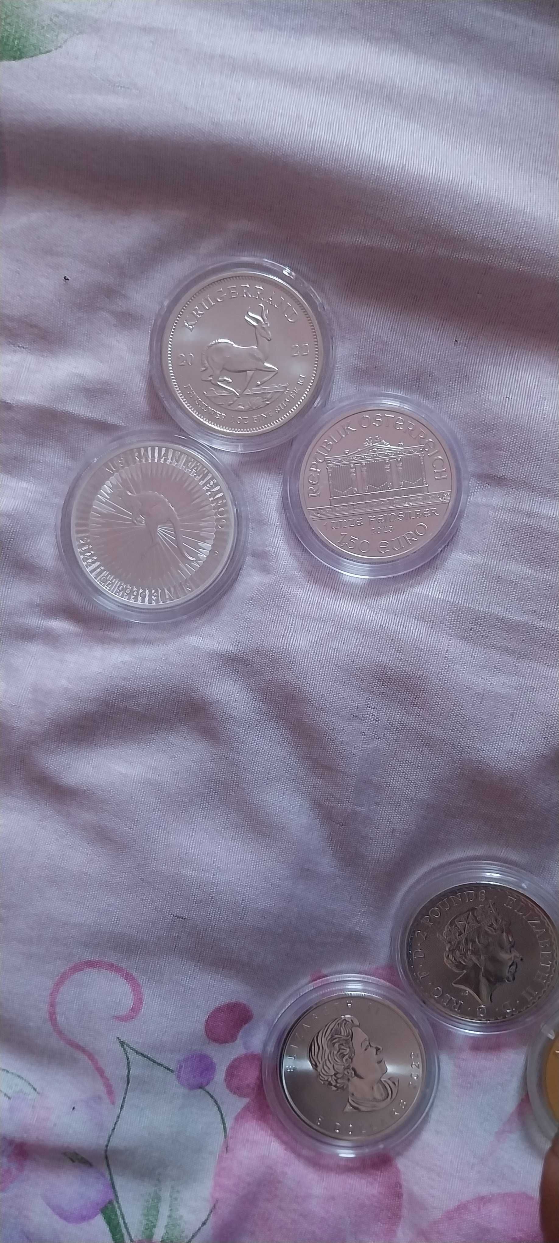Сребърна инвестиционна монета Krugerrand чиста проба 999  2022г.