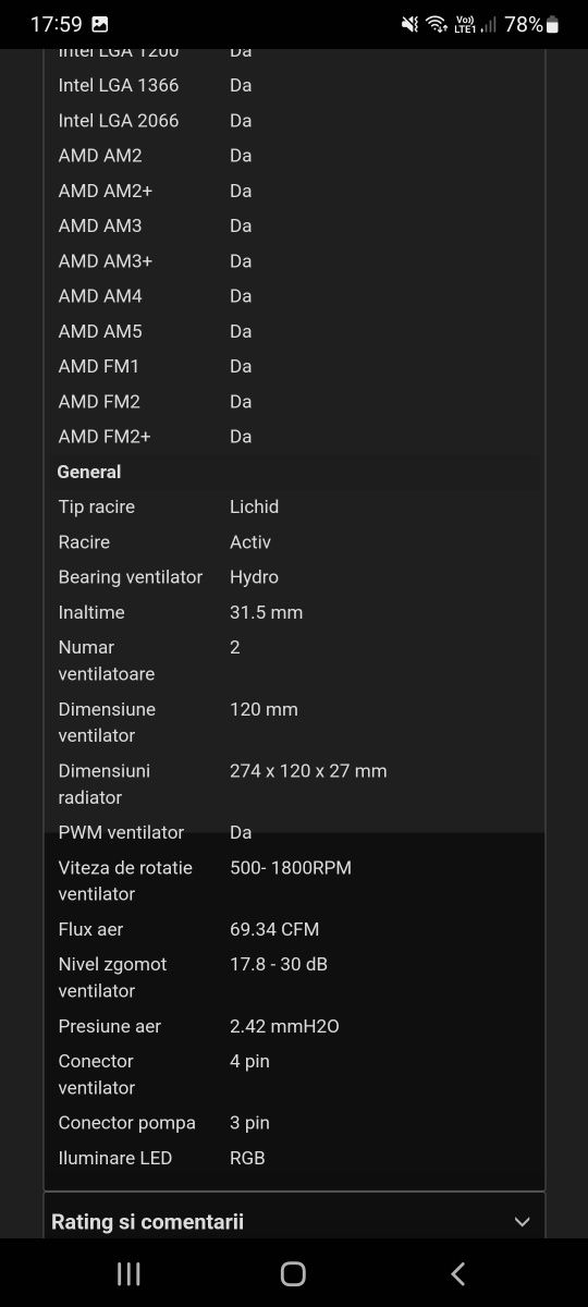 Cooler Procesor Cu Lichid Deepcool Maelstrom 240 Rgb