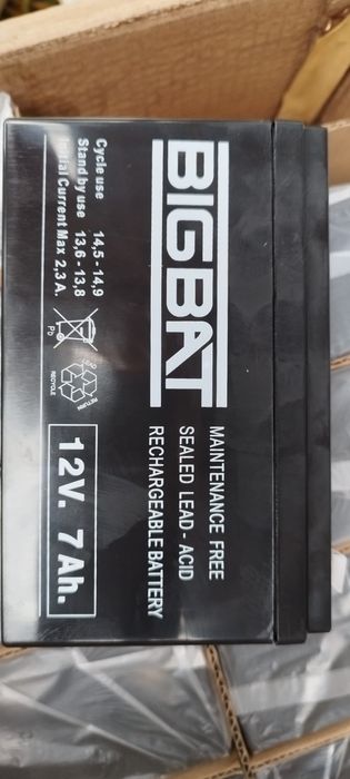 Baterie 12v 7ah BigBat Noi Sigilate