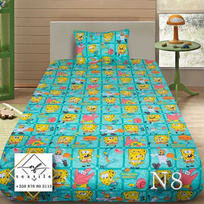 Детски комплекти -Спално бельо по Поръчка!!! 100% памук-Ранфорс