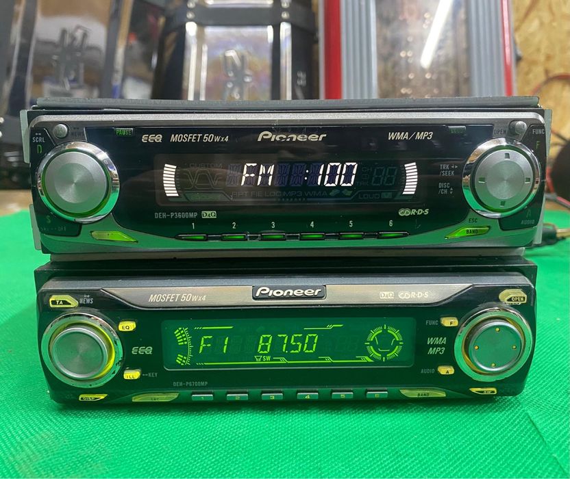 Player auto Pioneer Deh P 3600MP/Deh P 6700 MP Old school