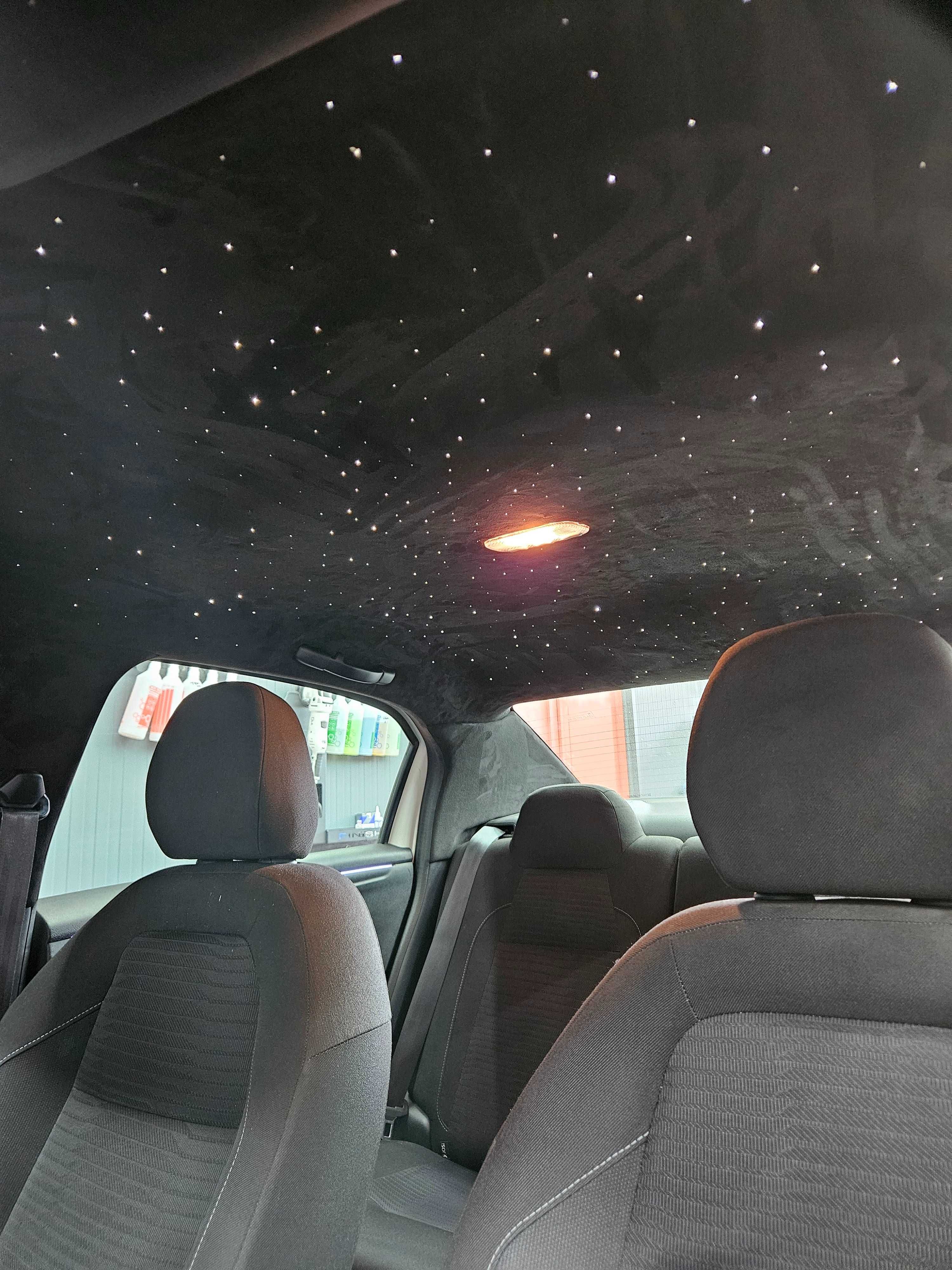 Material textil/alcantara retapitare Peugeot + kit plafon instelat