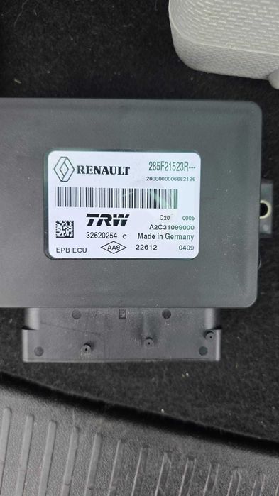 Modul/calculator frana de mana electrica Renault megane III - cod 285F