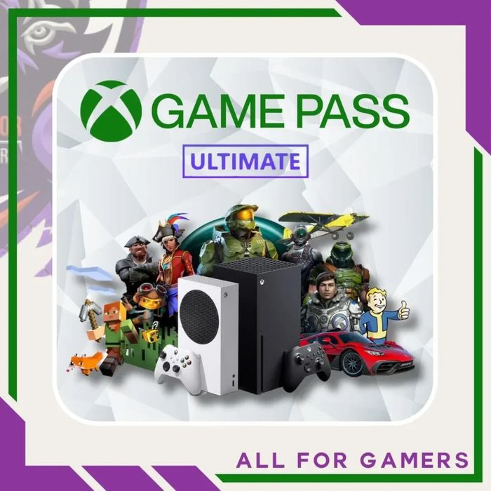 Подписка Xbox Game Pass Ultimate, быстро и дешёво, 24/7