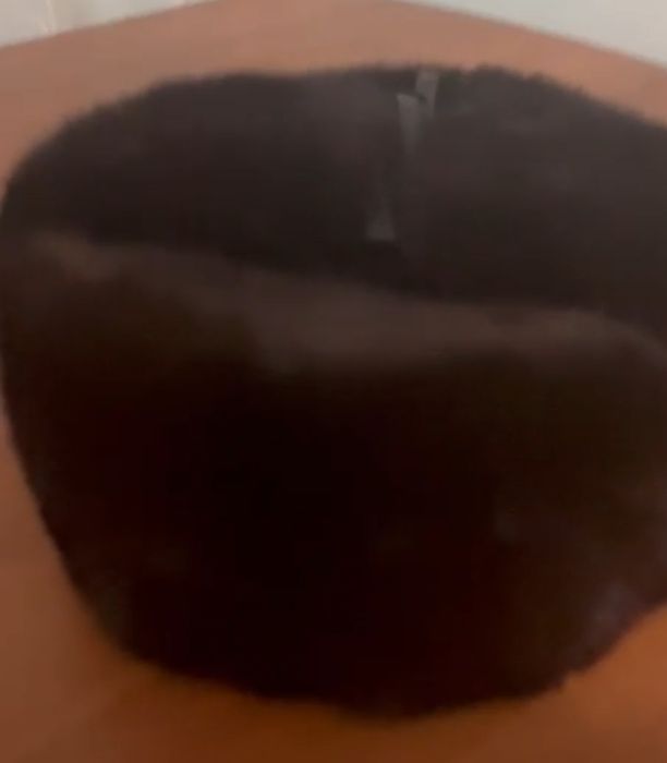 Срочно продам мужскую шапку - ушанку норковую 60-64 размер