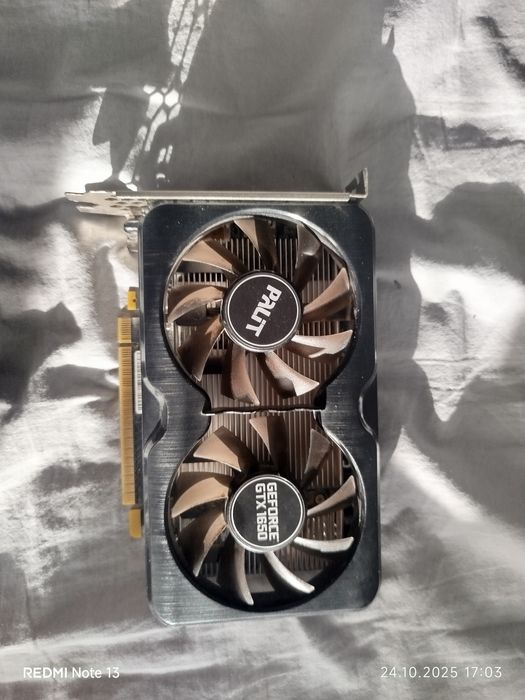 GTX 1650 gaming pro palit 4gb