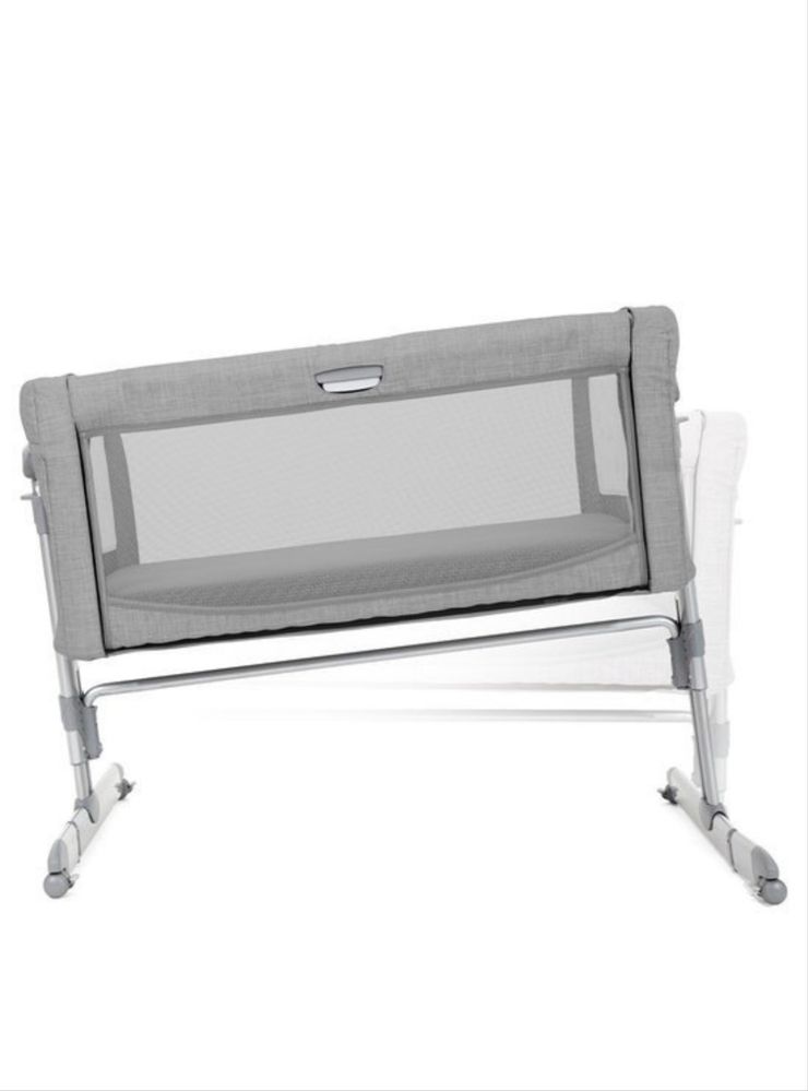 Patut 2 in 1 Joie Roomie Glide, co-sleeper, cu functie de leganare