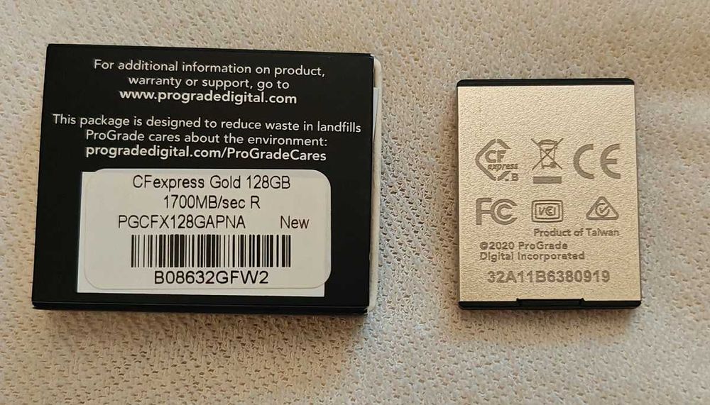 Vand ProGrade Digital CFexpress Type B Gold 128GB