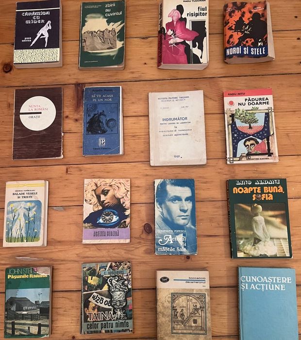 Vând cărți românești vechii și noi