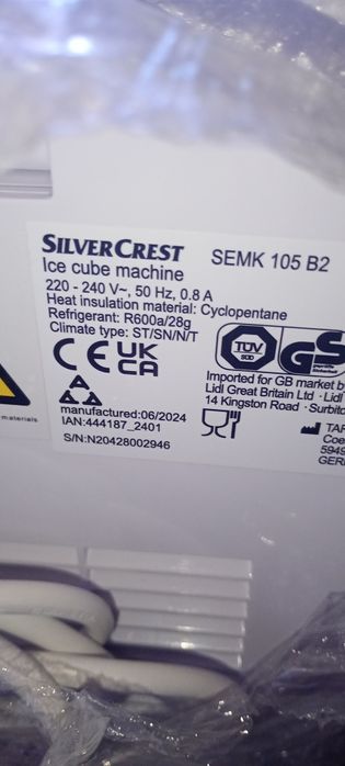 Vand masina facut gheata