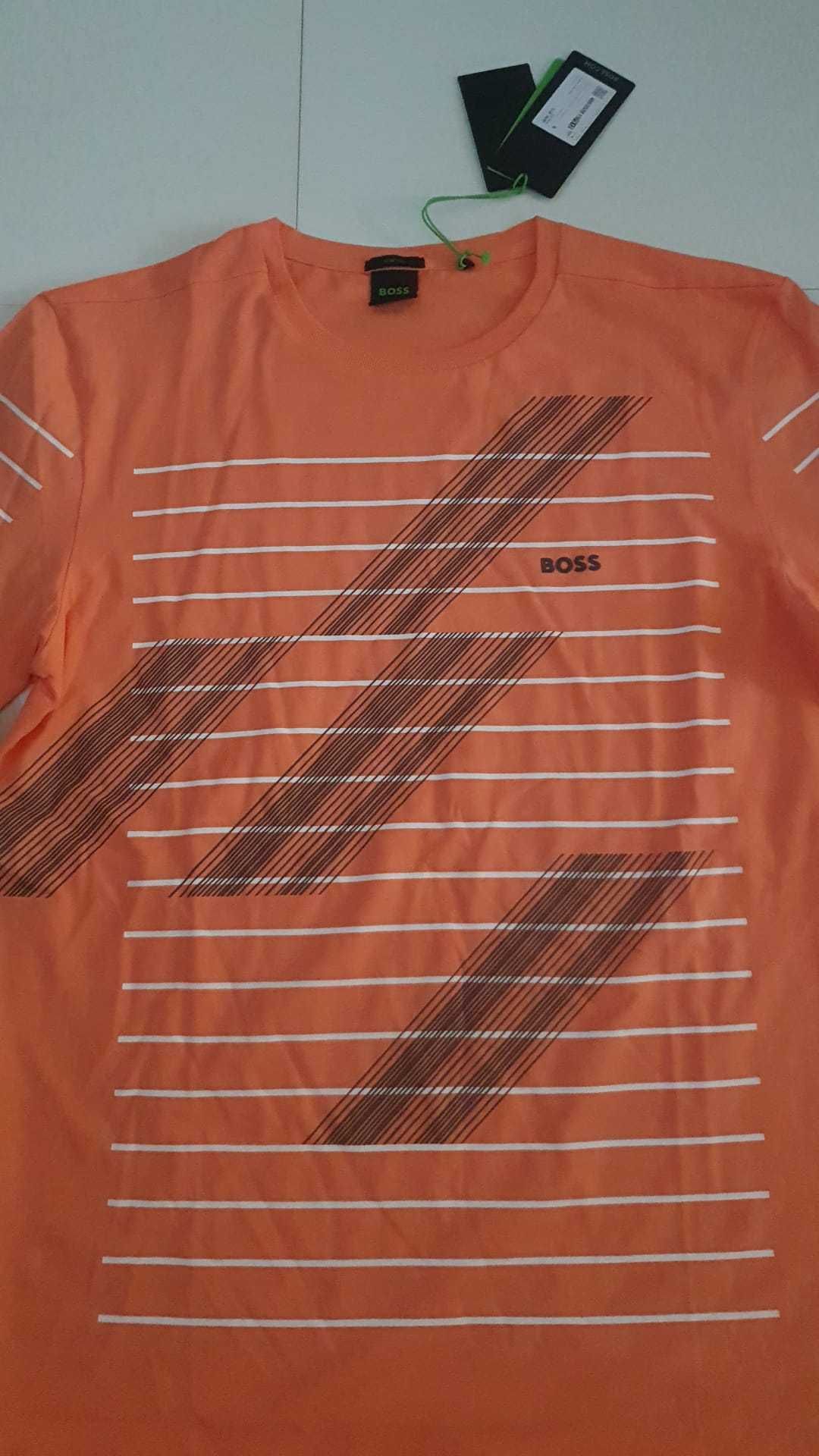 Vand tricou barbati Hugo Boss masura  M si L original nou cu eticheta