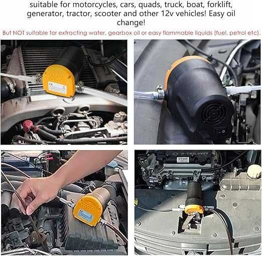 Помпа за смяна на масло на кола 12V 60W екстрактор за течности А204