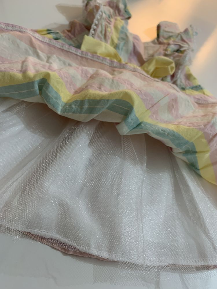 Бебешка лятна рокля за момиченце Cumino kids wear