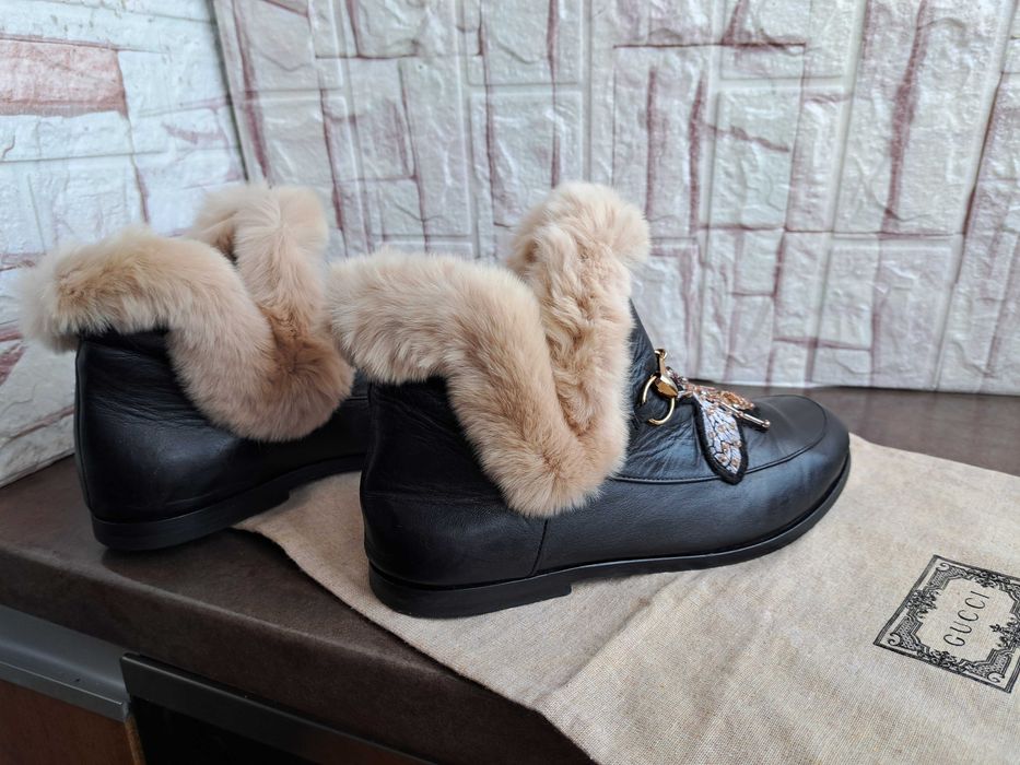 дамски ботуши,зимни обувки,боти,Gucci номер36