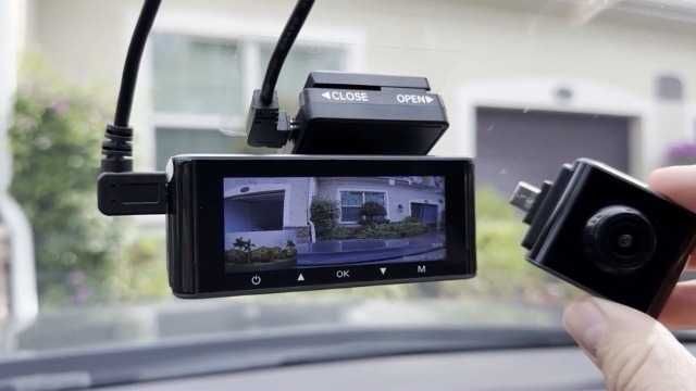 Видеорегистратор - AZDOME M550 Pro 4K Dash Cam комплект задна камера