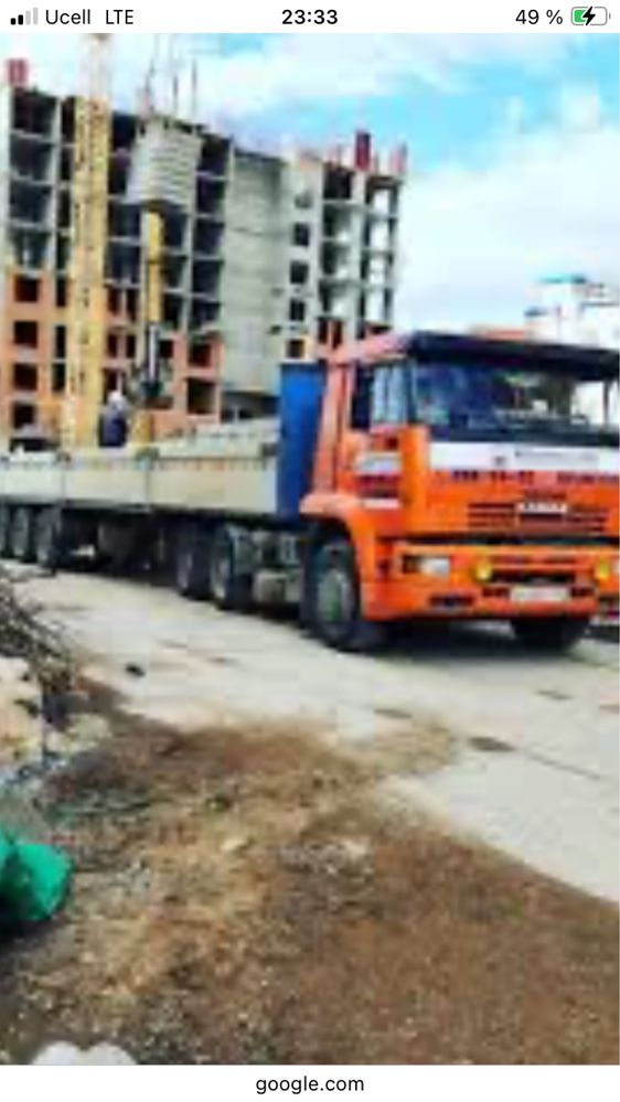 Shalanda kamaz plashatka xizmatlar uchun