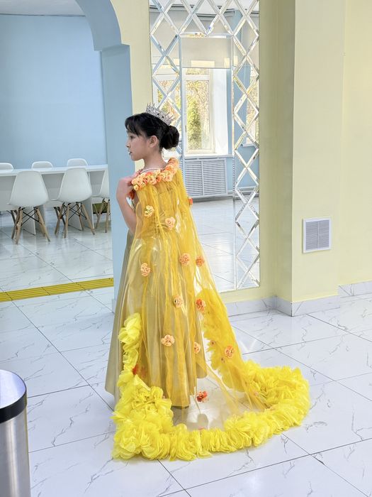 Платье рукоделье На Осенний балл