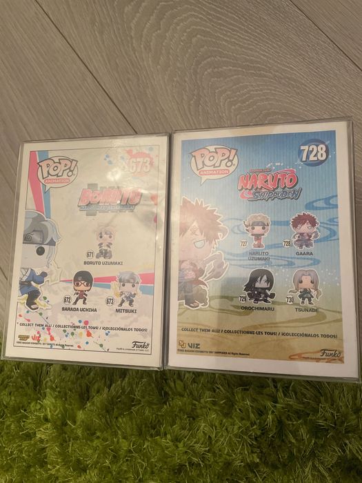 Vând funko popuri cu naruto și boruto