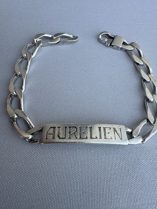 Bratara din argint personalizata Aurelien