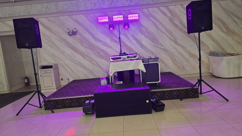 Subwoofer the t.box tp218 2x 18 țoli 1600w