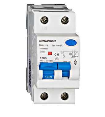 Siguranta automata cu protectie diferentiala RCBO Schrack,Eti,Iek