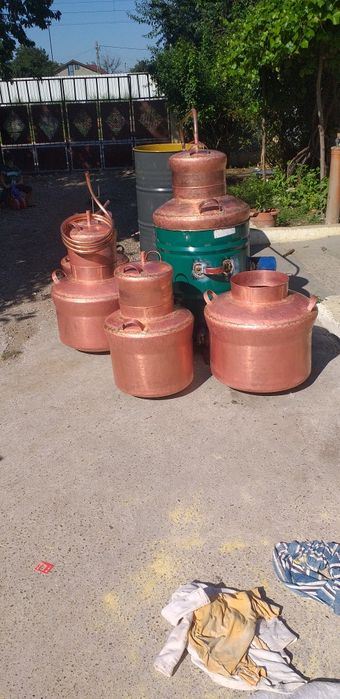 Vand cazan de țuică la 100 de Litri cu fundul de 4 mm