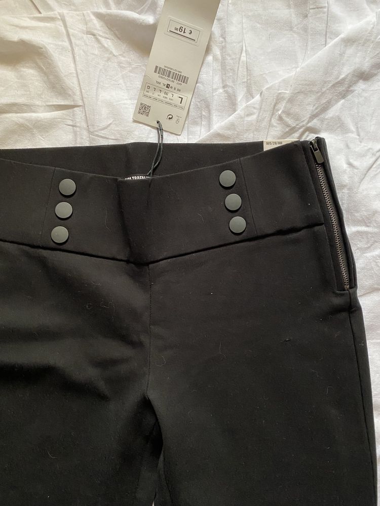 Pantaloni Zara mid-rise