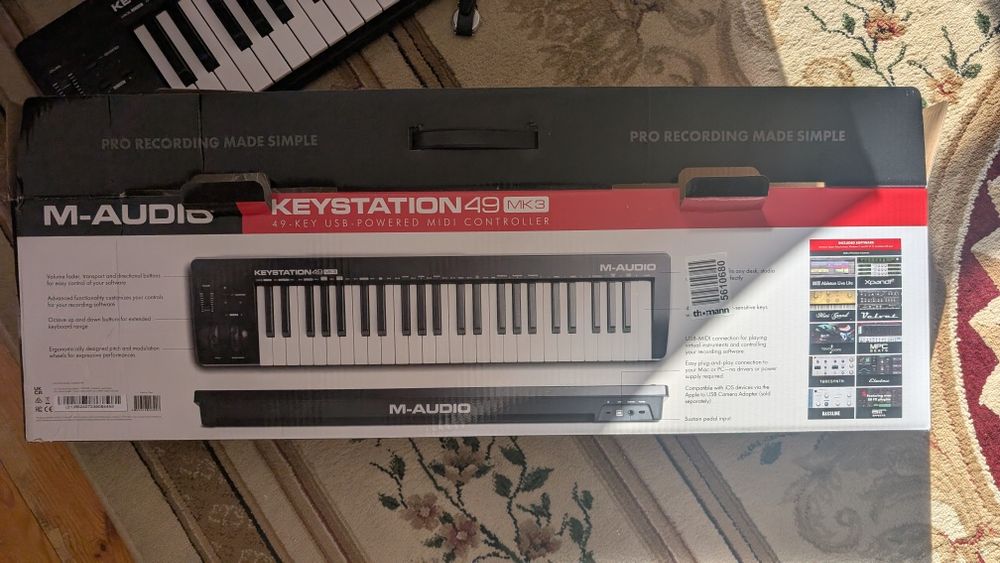 M Audio Keystation 49 Миди Клавиатура