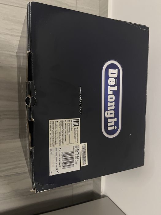 Esspresor manual De’Longhi ECP 31.21, 1100W, 15bari