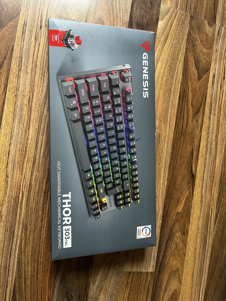 Компактна Механична Клавиатура GENESIS THOR 303 TKL